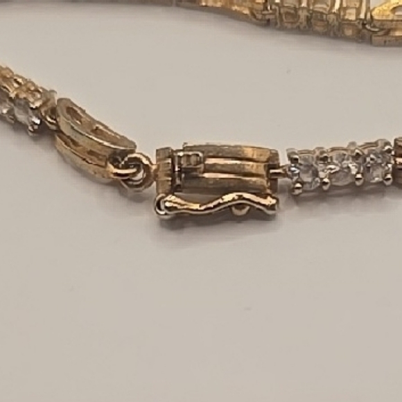 Gold Rhonestone Bracelet - Picture 3 of 3